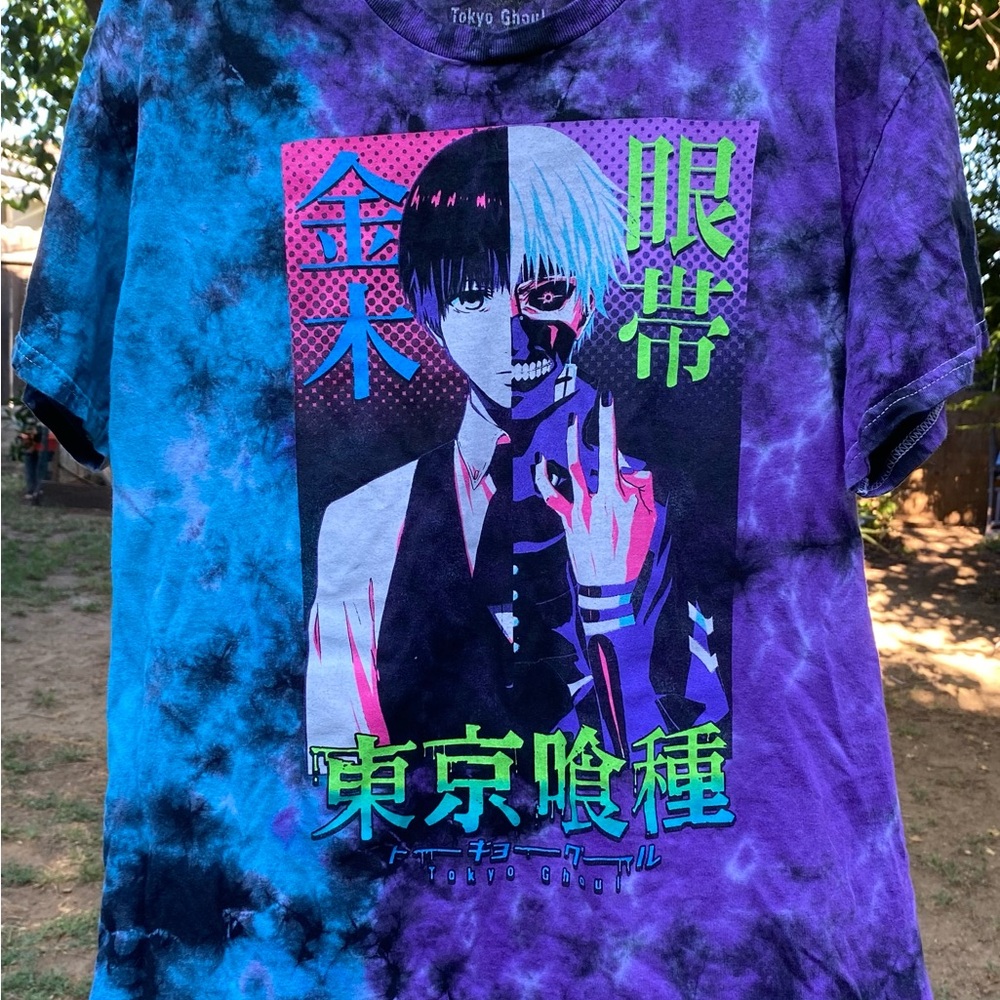 Tokyo Ghoul Graphic T-Shirt Tie-Dye